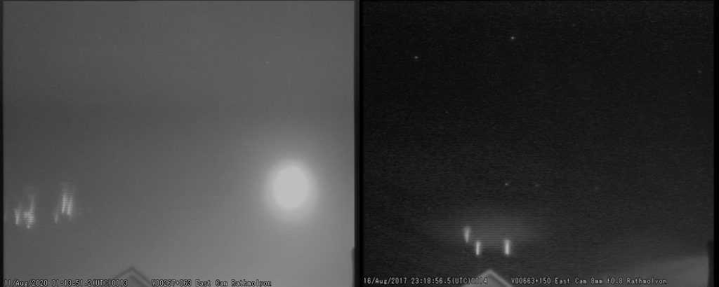 Lightning Sprites seen from Cherryvalley Observatory (Mike Foylan)